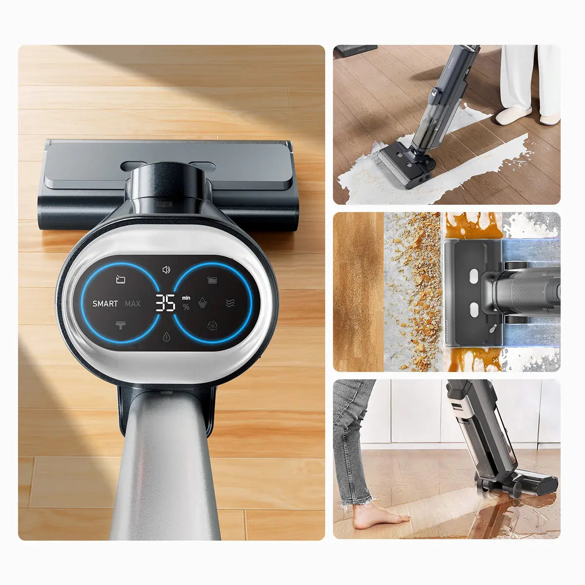 Proscenic F20 A Aspirateur Laveur 3-en-1 Autonettoyage