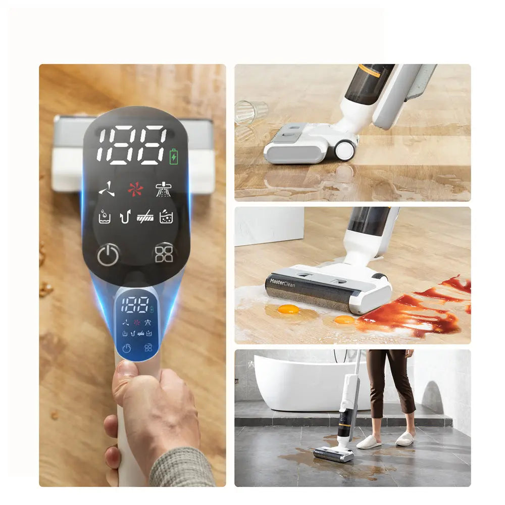 Proscenic F10 Pro Aspirateur Laveur 3-en-1 Autonettoyage