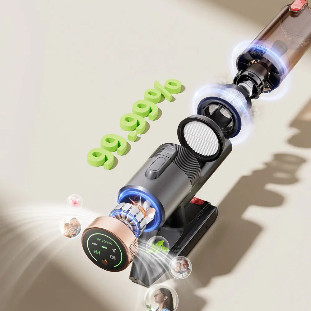 Proscenic P11 Ultra | Aspirateur Balai 50kPa - Puissance Maximale