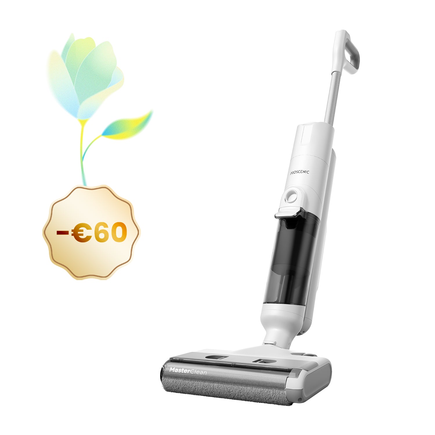 Proscenic F10 Ultra | Nettoyeur de Sols Sans Fil 3-en-1 - Prévente