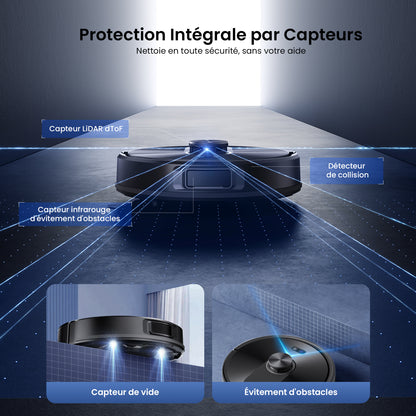 Proscenic Q10 Aspirateur Laveur	Version Améliorée