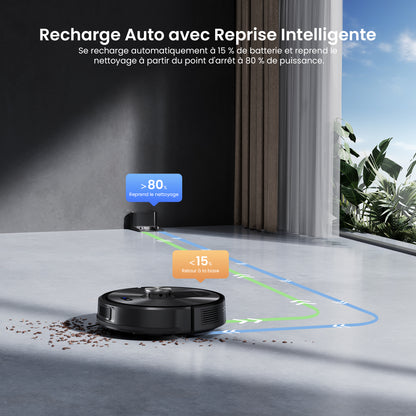 Proscenic Q10 Aspirateur Laveur	Version Améliorée