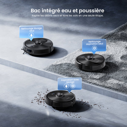 Proscenic Q10 Aspirateur Laveur	Version Améliorée