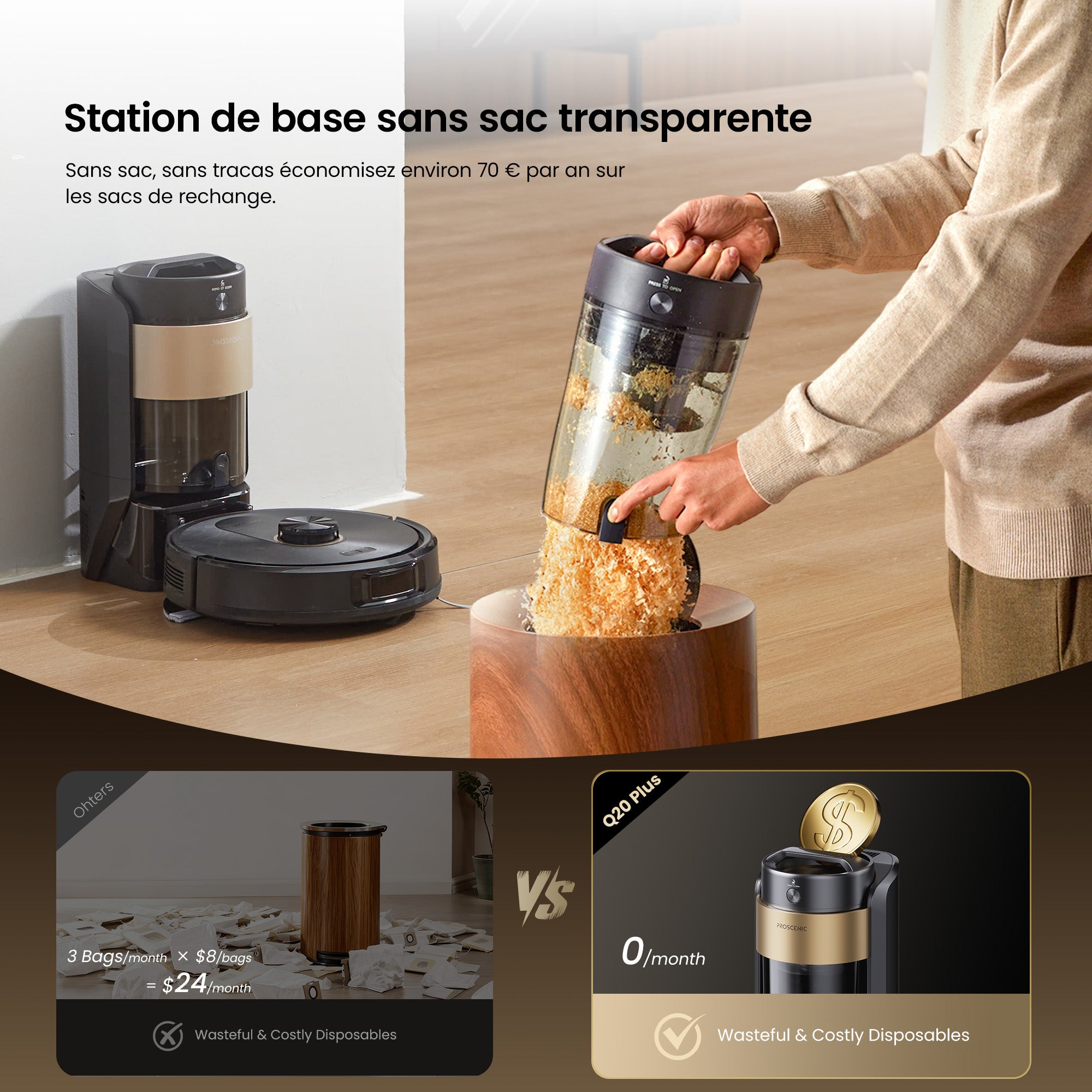 Nouvelle arrivée - Proscenic Q20 Plus