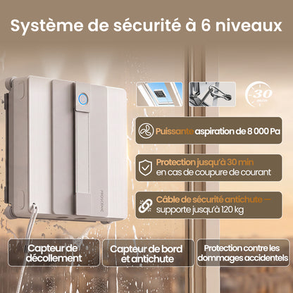 Proscenic W10 Pro Robot Lave-Vitres